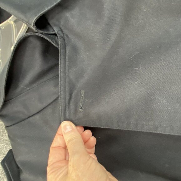 Vtg Misty Harbor Trench coat Men’s 44 Reg Blue Removable Liner Belt All Weather - Picture 15 of 16